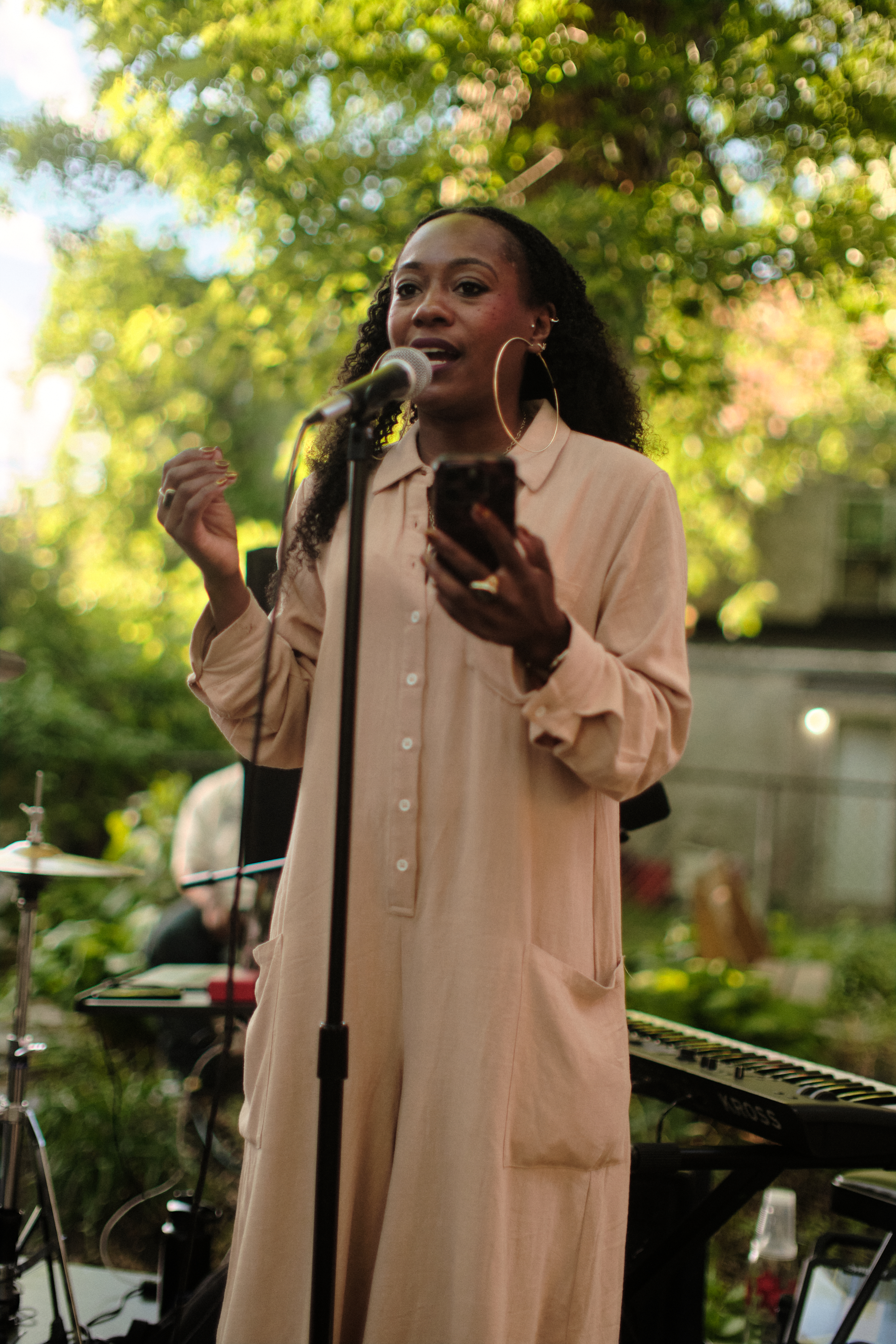 Jazlyne Sabree at the ART Party